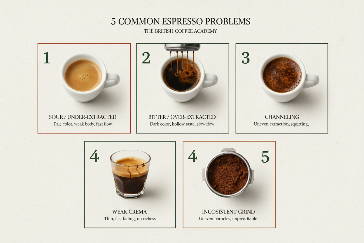5 Common Espresso Problems and How to Fix Them