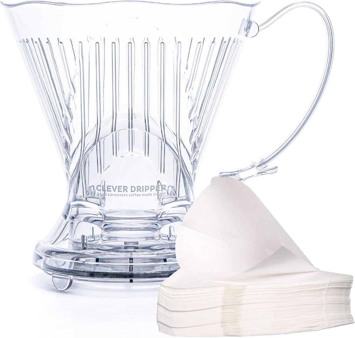Clever Coffee Dripper Large – Immersion & Pour-Over Brewer